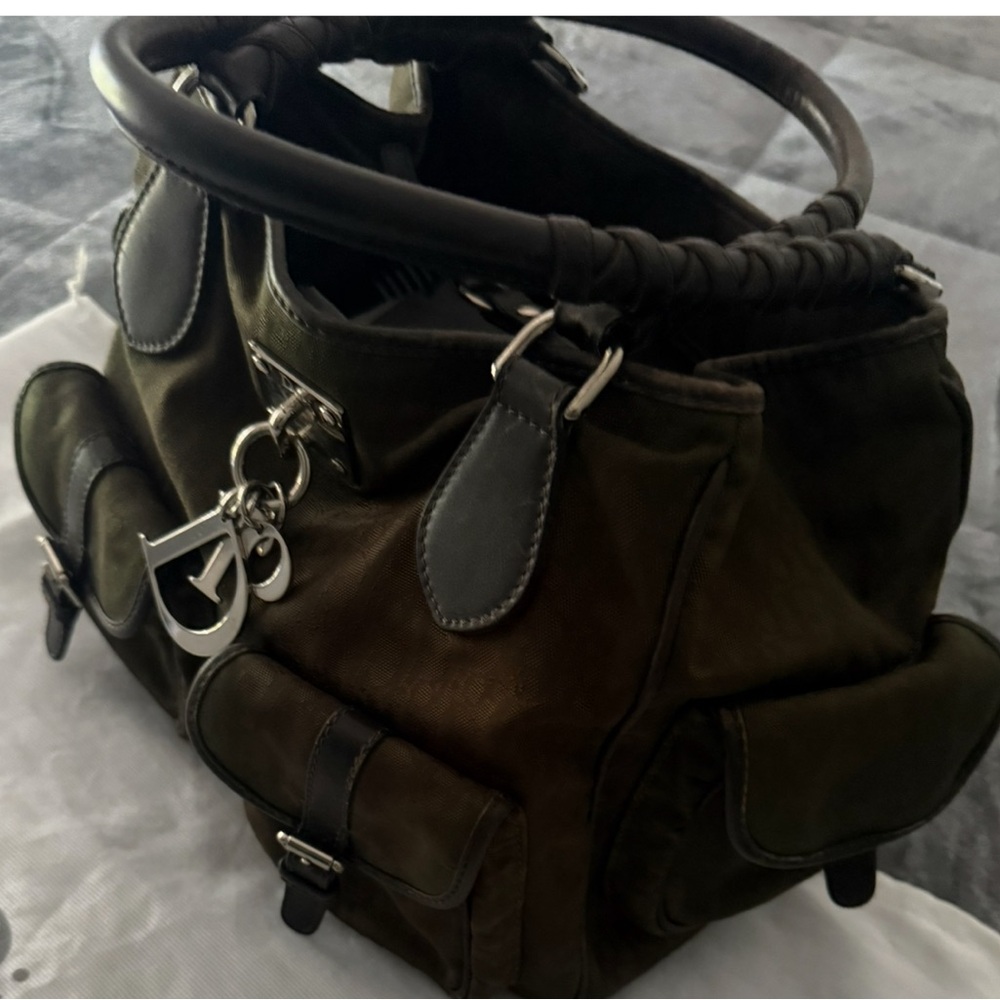 Dior Brown Duffel Bag with Structured Design - Picture 3 of 4